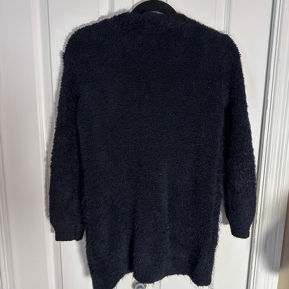 EUC skies are blue Anthropologie fuzzy cardigan - Picture 4 of 4